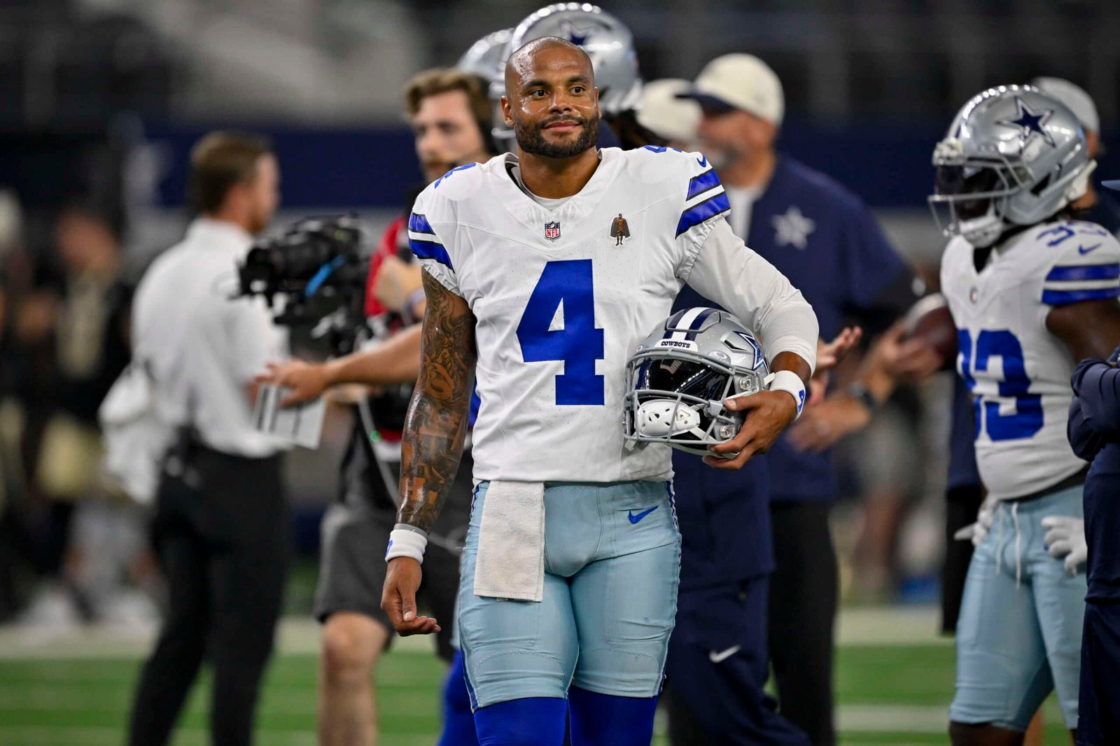 NFL: New Orleans Saints at Dallas Cowboys